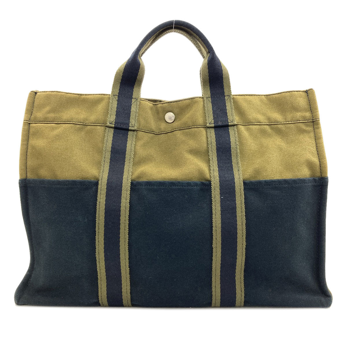 HERMES suck fool toeMM Handbag Canvas Ladies [Used]