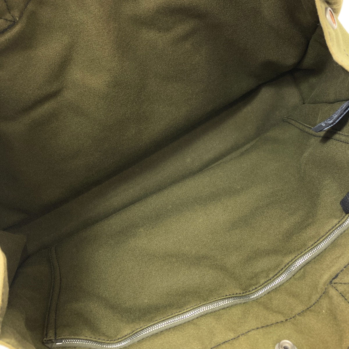 HERMES suck fool toeMM Handbag Canvas Ladies [Used]