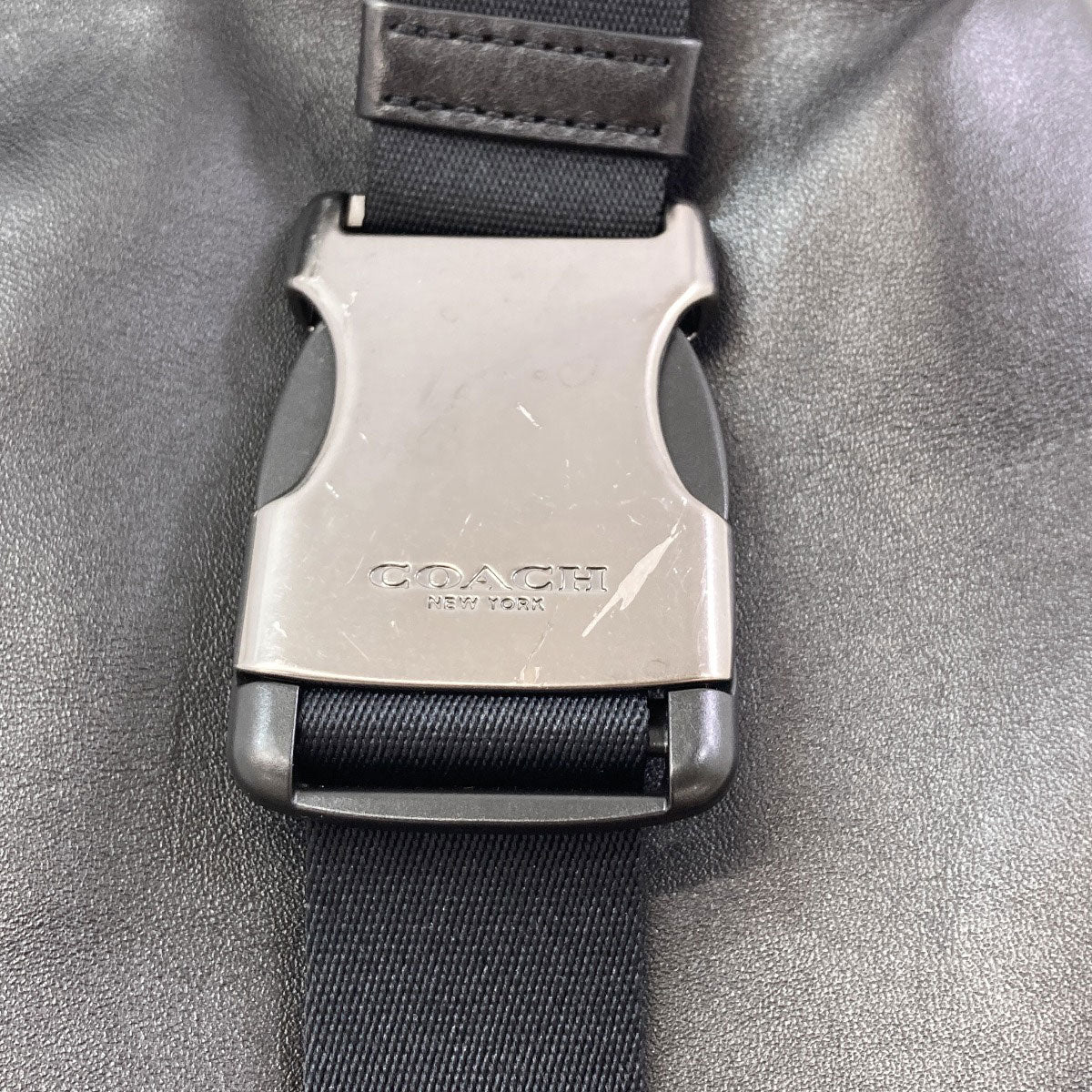 COACH F78777 Signature body bag PVC Ladies [Used]