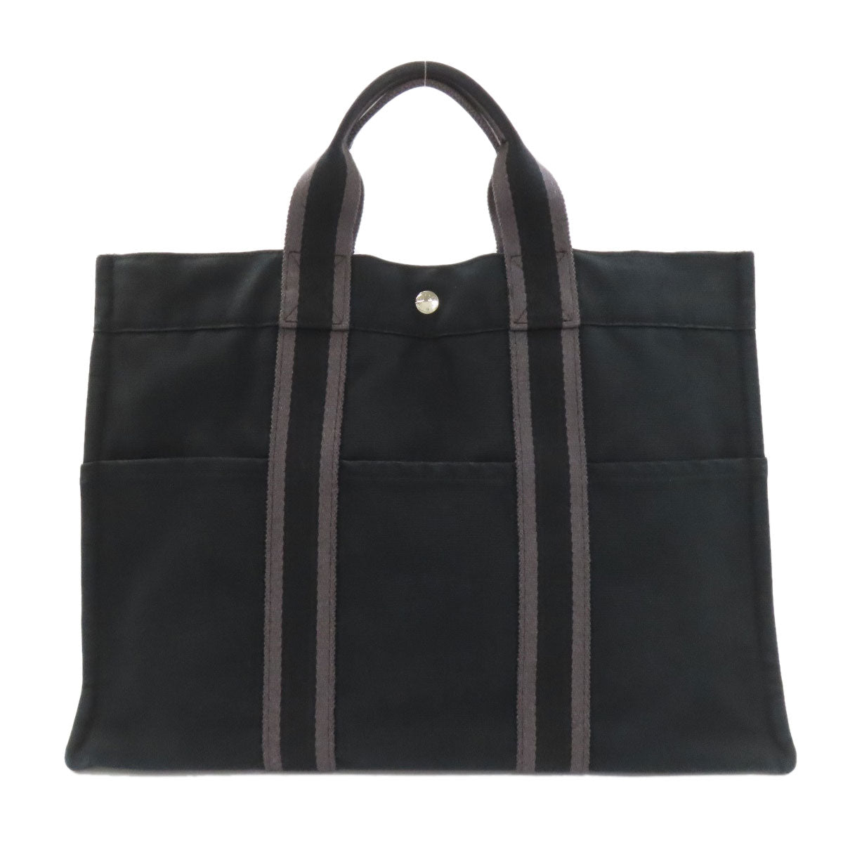 HERMES suck fool toeMM Tote Bag Canvas Ladies [Used]