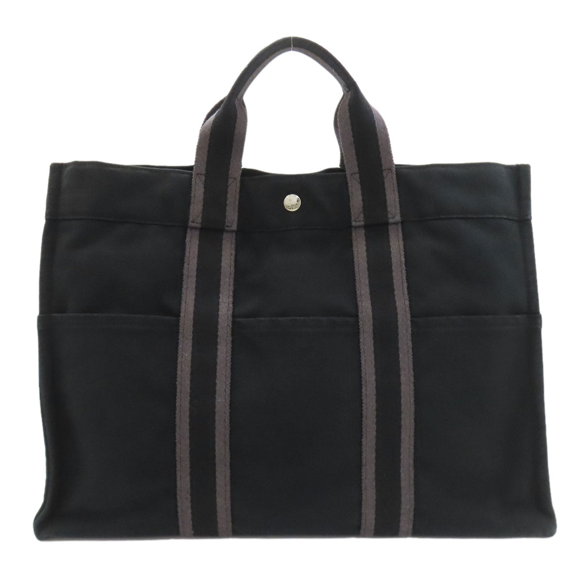 HERMES suck fool toeMM Tote Bag Canvas Ladies [Used]