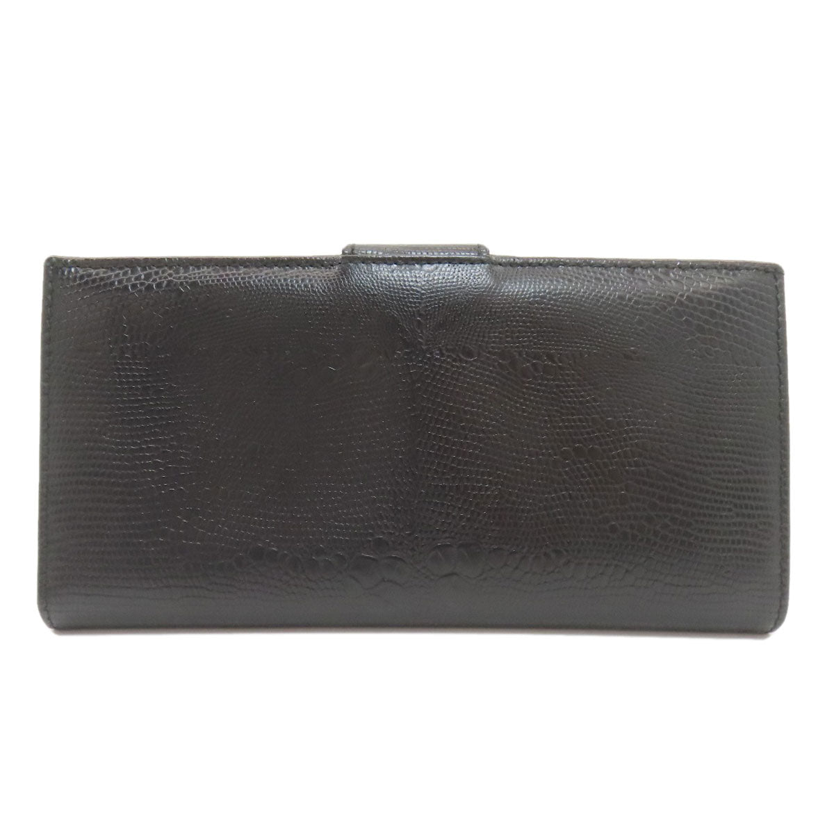 Salvatore Ferragamo Gancini Hardware motif Long wallet (with coin pocket) Leather Ladies [Used]