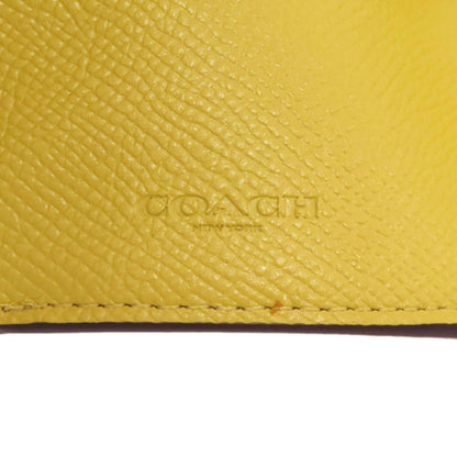 COACH 85027 Compact wallet Tri-fold wallet (with Coin Pocket) Leather Ladies [Used]