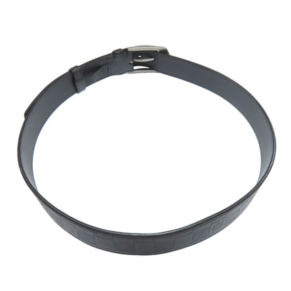 LOUIS VUITTON Saintur belt Damier Anfini mens [Used]