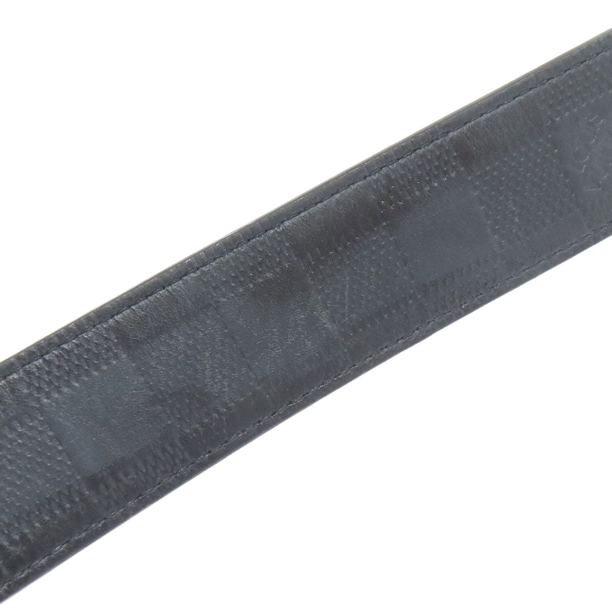 LOUIS VUITTON Saintur belt Damier Anfini mens [Used]