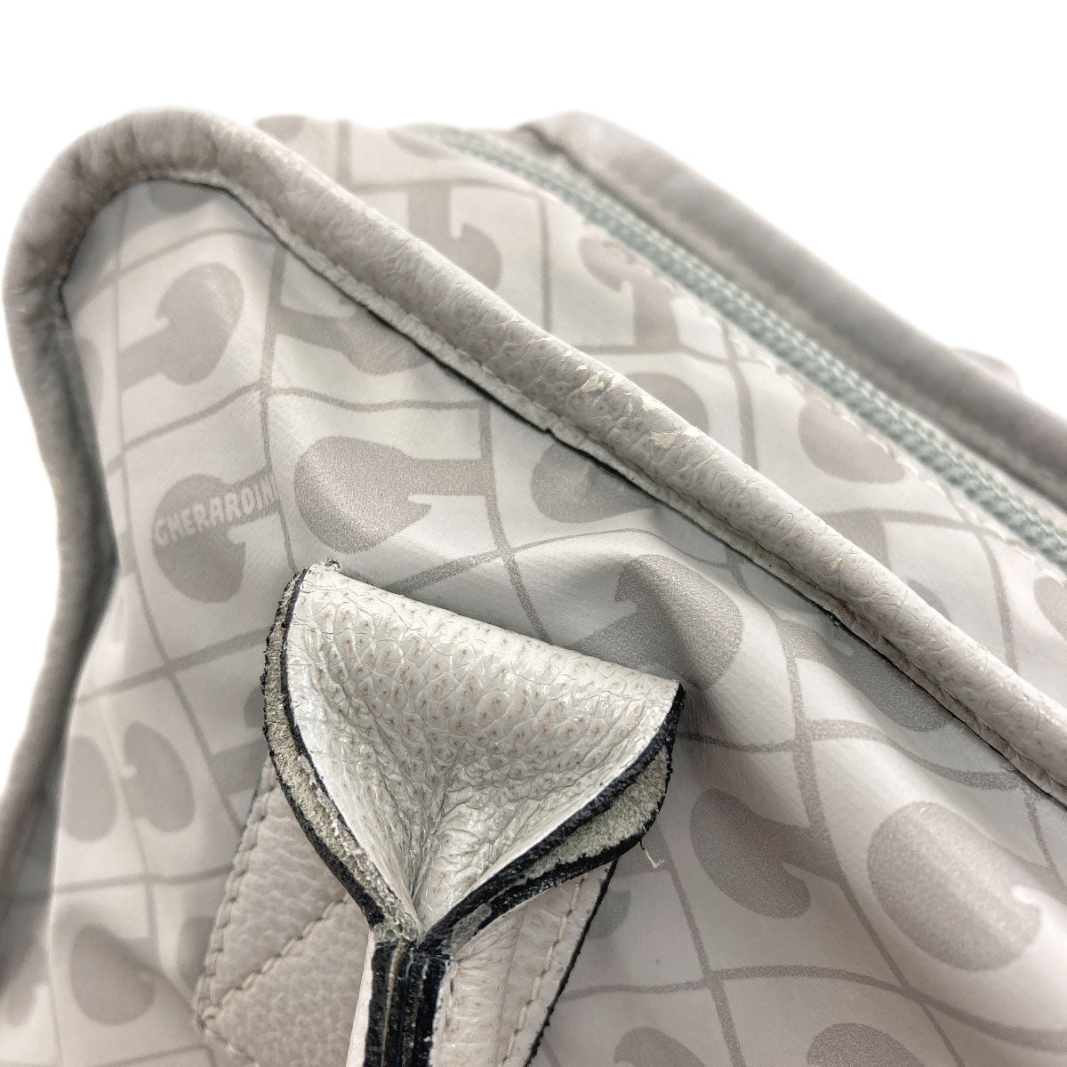 GHERARDINI Logo motif softy Handbag Polyester Polyurethane coatingLadies [Used]