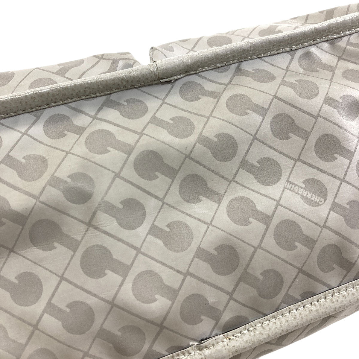 GHERARDINI Logo motif softy Handbag Polyester Polyurethane coatingLadies [Used]