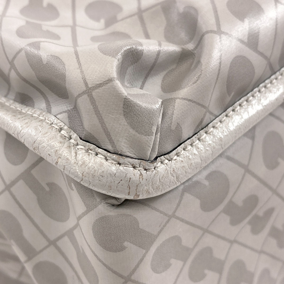 GHERARDINI Logo motif softy Handbag Polyester Polyurethane coatingLadies [Used]