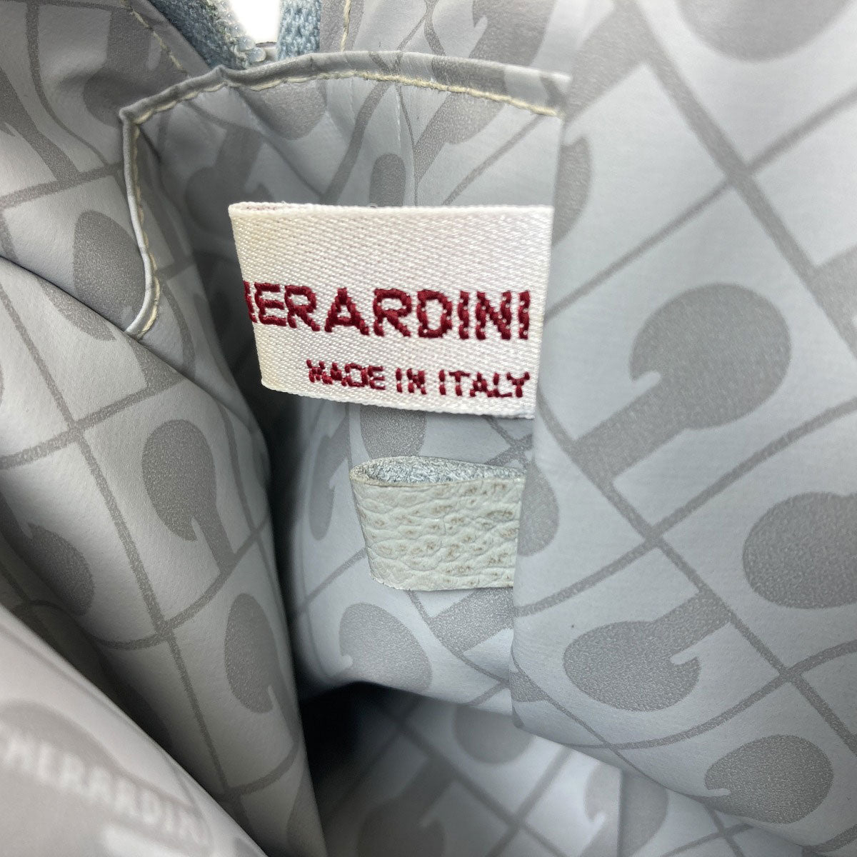 GHERARDINI Logo motif softy Handbag Polyester Polyurethane coatingLadies [Used]