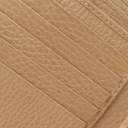 GUCCI 615525 Interlocking G outlet Bifold Wallet with Coin Pocket Leather Ladies [Used]