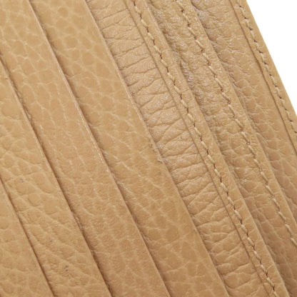 GUCCI 615525 Interlocking G outlet Bifold Wallet with Coin Pocket Leather Ladies [Used]