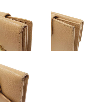 GUCCI 615525 Interlocking G outlet Bifold Wallet with Coin Pocket Leather Ladies [Used]