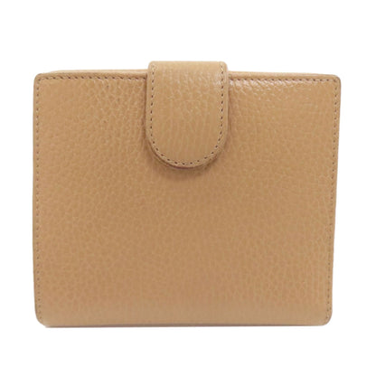 GUCCI 615525 Interlocking G outlet Bifold Wallet with Coin Pocket Leather Ladies [Used]