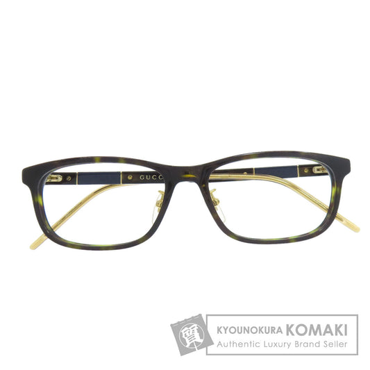 GUCCI No lens, Date logo glasses Plastic Ladies [Used]