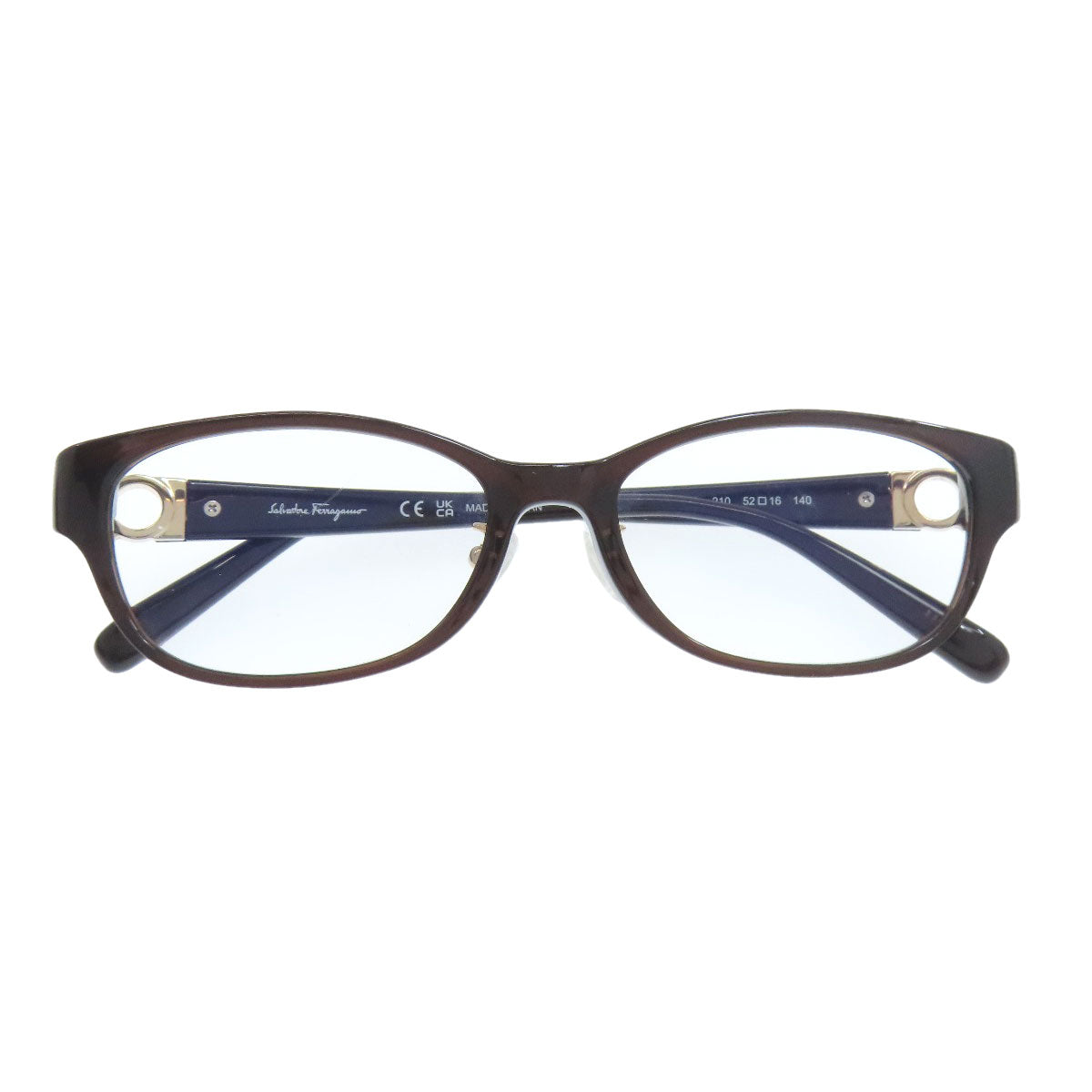 Salvatore Ferragamo Degree glasses Plastic Ladies [Used]