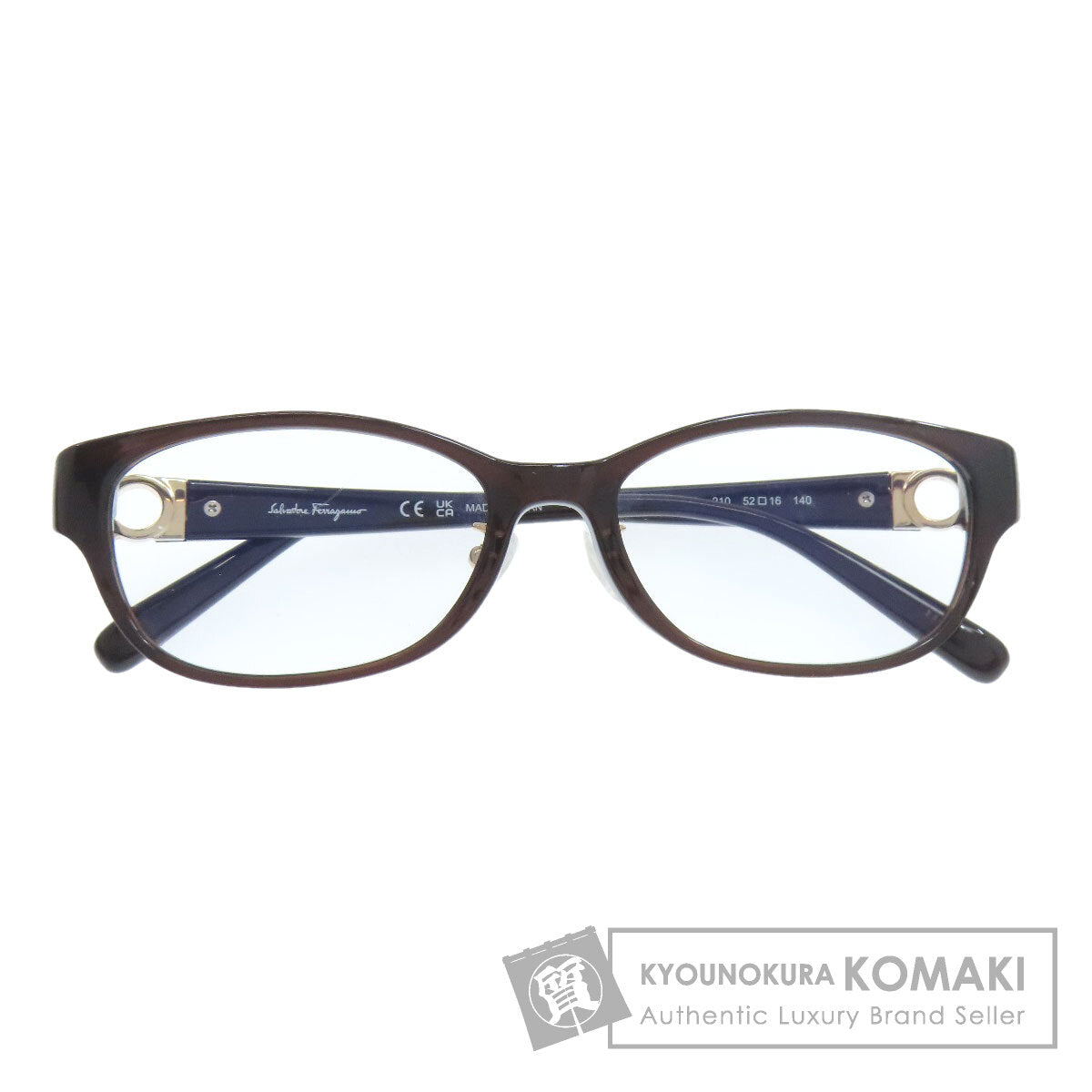 Salvatore Ferragamo Degree glasses Plastic Ladies [Used]