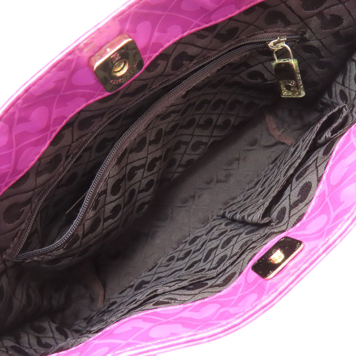 GHERARDINI Softy Tote Bag Polyester Polyurethane coatingLadies [Used]