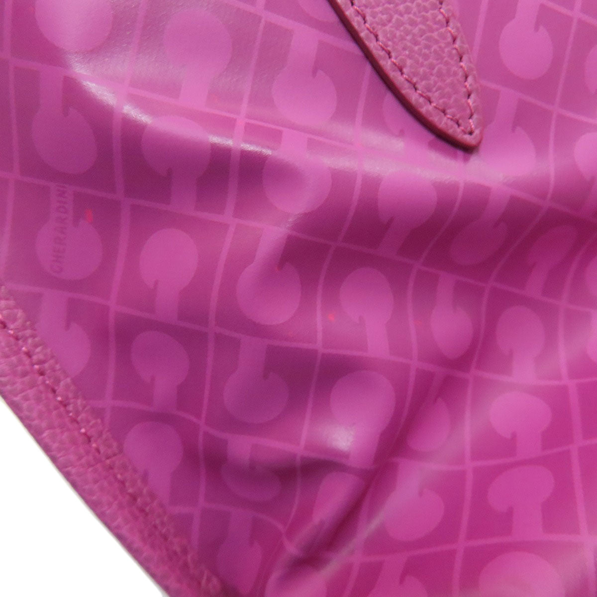 GHERARDINI Softy Tote Bag Polyester Polyurethane coatingLadies [Used]