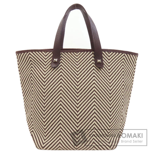 HERMES Cabas Chennai PM Tote Bag Canvas Ladies [Used]