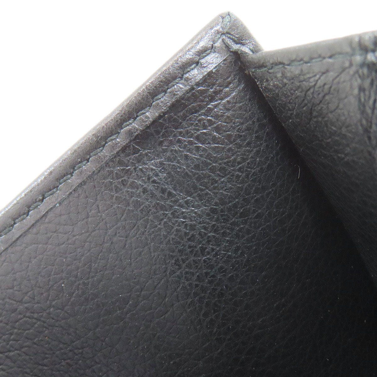 PRADA 1MH132 Triangle Long wallet (with coin pocket) Calf Ladies [Used]