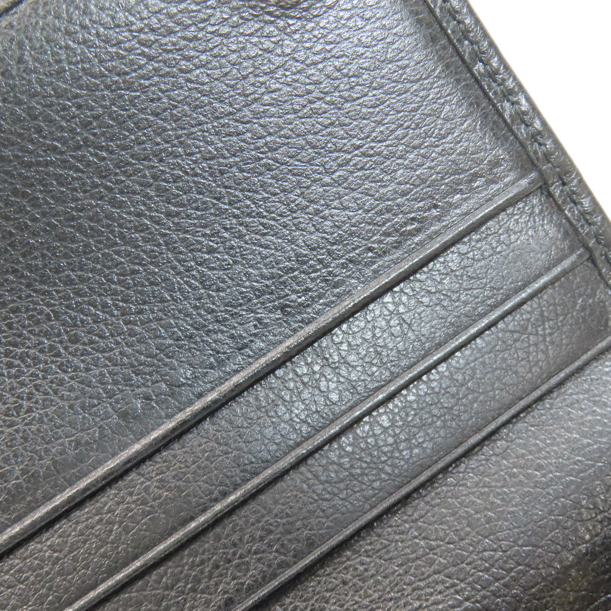PRADA 1MH132 Triangle Long wallet (with coin pocket) Calf Ladies [Used]