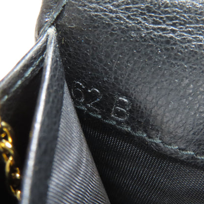 PRADA 1MH132 Triangle Long wallet (with coin pocket) Calf Ladies [Used]