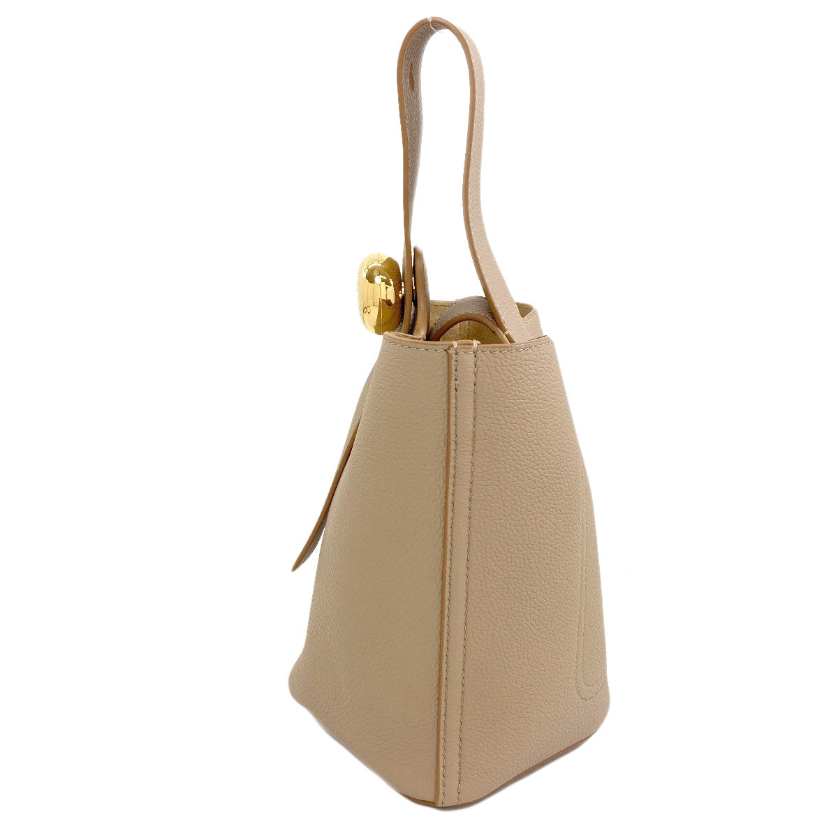 LOEWE Pebble Bucket Mini 2WAY Handbag Calf Ladies [Used]