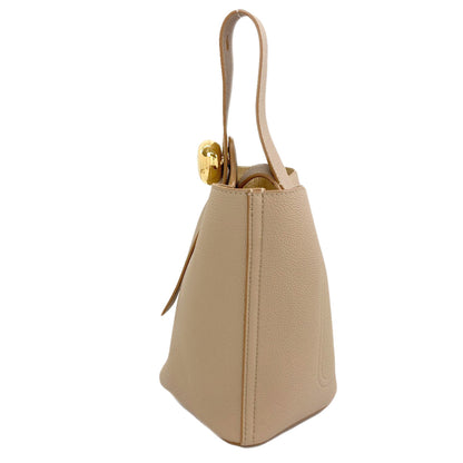 LOEWE Pebble Bucket Mini 2WAY Handbag Calf Ladies [Used]