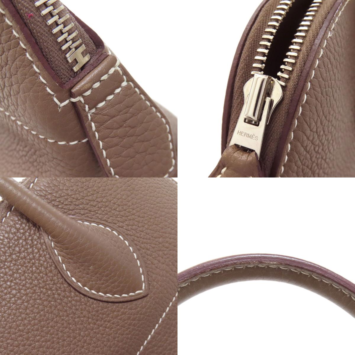 HERMES Bolide31 Etop SilverHardware Handbag Taurillon Clemence Ladies [Used]