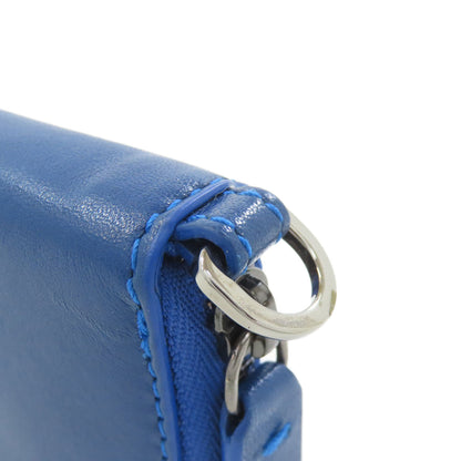 Jimmy Choo logo coin purse Leather Ladies [Used]