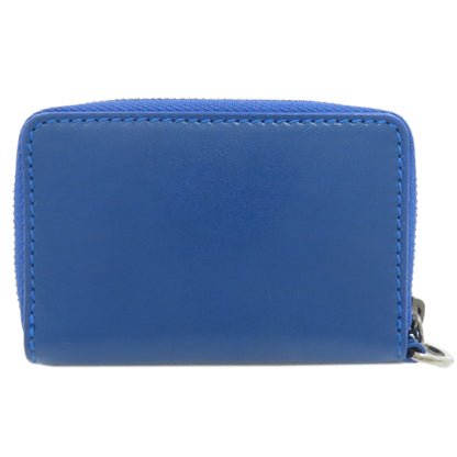 Jimmy Choo logo coin purse Leather Ladies [Used]