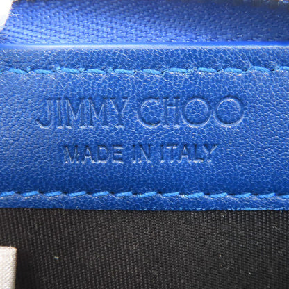 Jimmy Choo logo coin purse Leather Ladies [Used]
