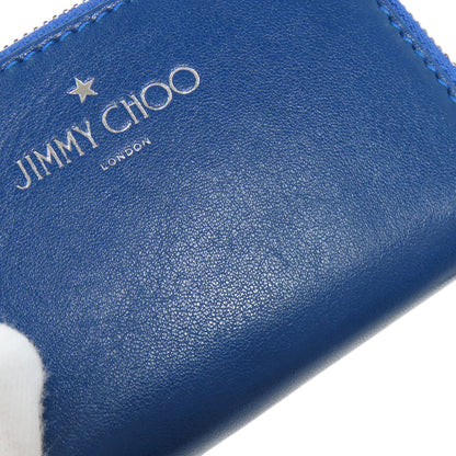 Jimmy Choo logo coin purse Leather Ladies [Used]