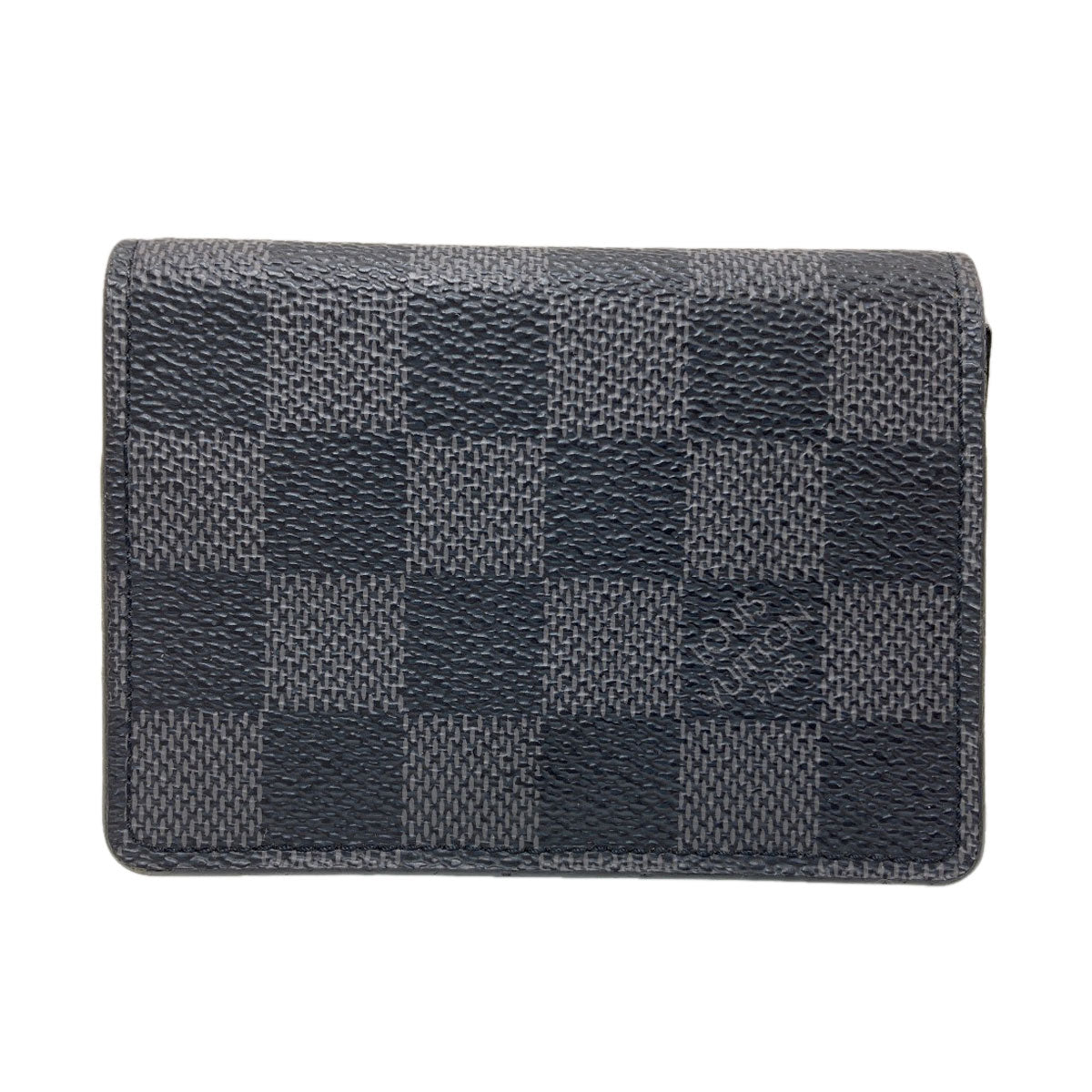 LOUIS VUITTON M63338 Anne Vert Cult De Visit Business Card Holder Card Case Damier canvas mens [Used]