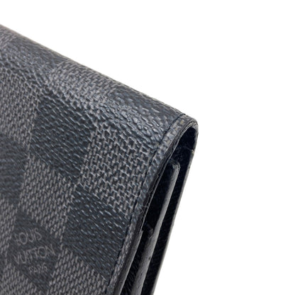 LOUIS VUITTON M63338 Anne Vert Cult De Visit Business Card Holder Card Case Damier canvas mens [Used]