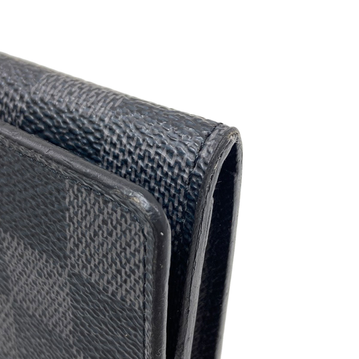 LOUIS VUITTON M63338 Anne Vert Cult De Visit Business Card Holder Card Case Damier canvas mens [Used]
