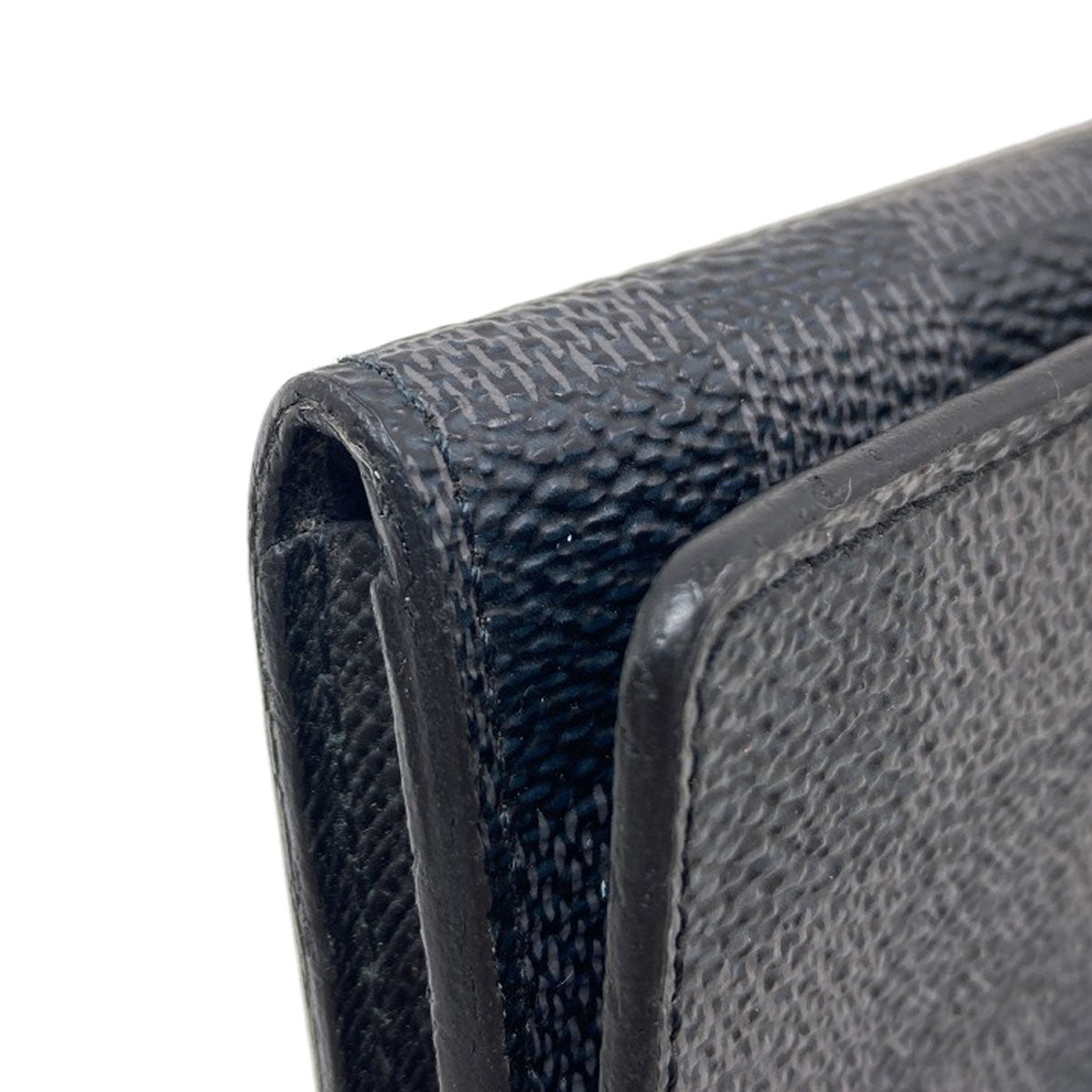 LOUIS VUITTON M63338 Anne Vert Cult De Visit Business Card Holder Card Case Damier canvas mens [Used]