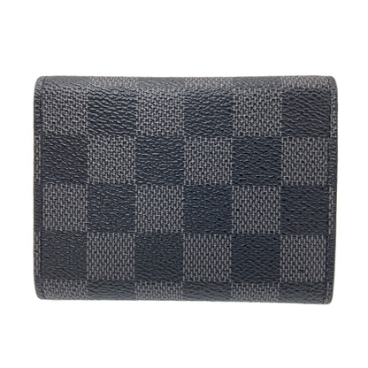 LOUIS VUITTON M63338 Anne Vert Cult De Visit Business Card Holder Card Case Damier canvas mens [Used]