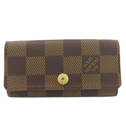 LOUIS VUITTON N62631 Multicles4 key holder Damier canvas Ladies [Used]
