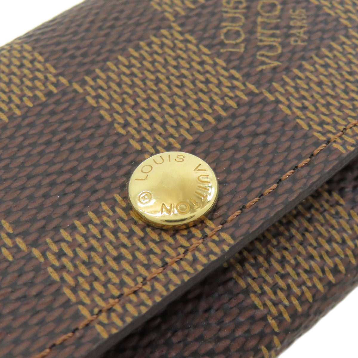 LOUIS VUITTON N62631 Multicles4 key holder Damier canvas Ladies [Used]