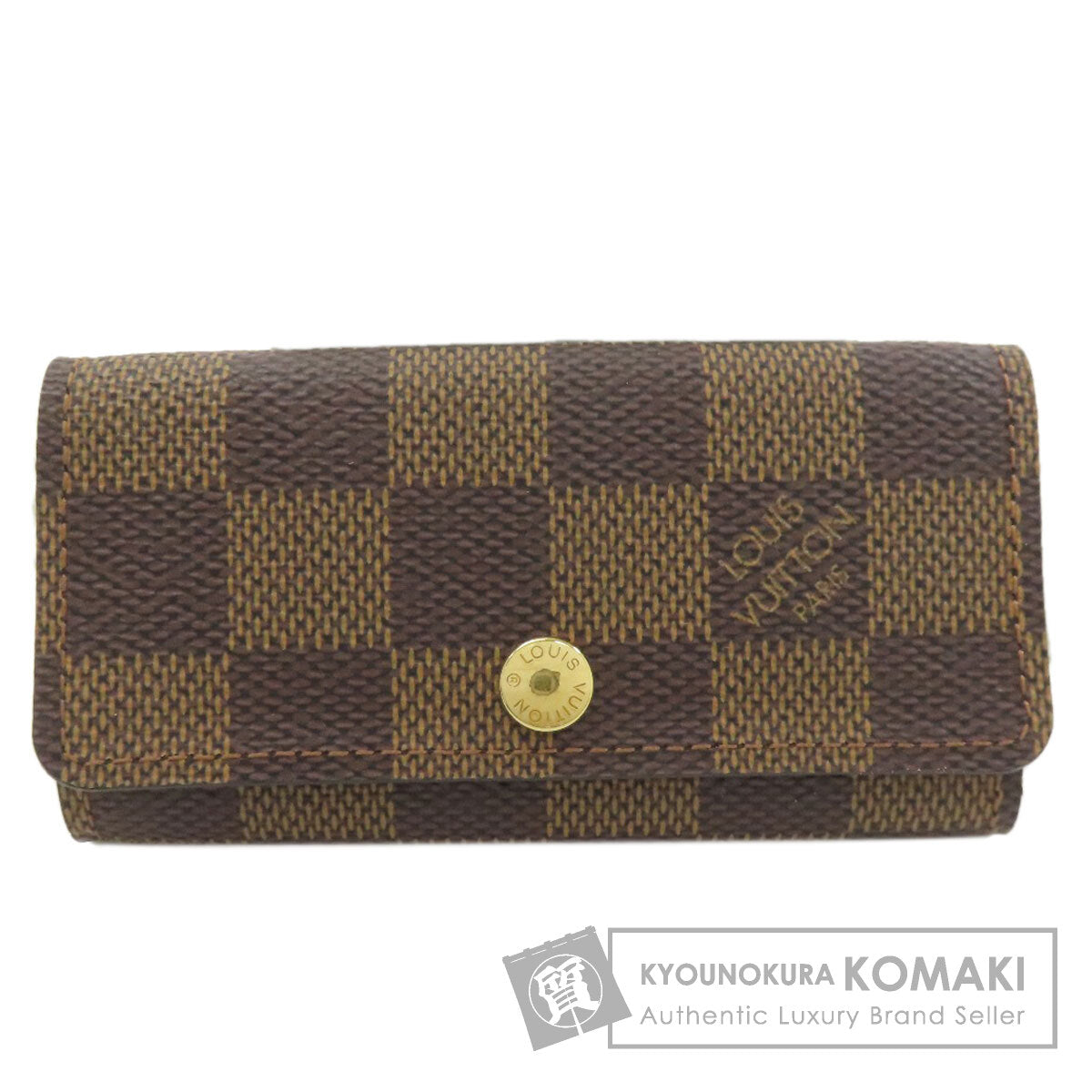 LOUIS VUITTON N62631 Multicles4 key holder Damier canvas Ladies [Used]