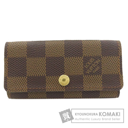 LOUIS VUITTON N62631 Multicles4 key holder Damier canvas Ladies [Used]