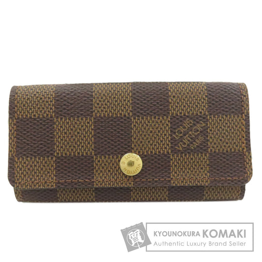 LOUIS VUITTON N62631 Multicles4 key holder Damier canvas Ladies [Used]