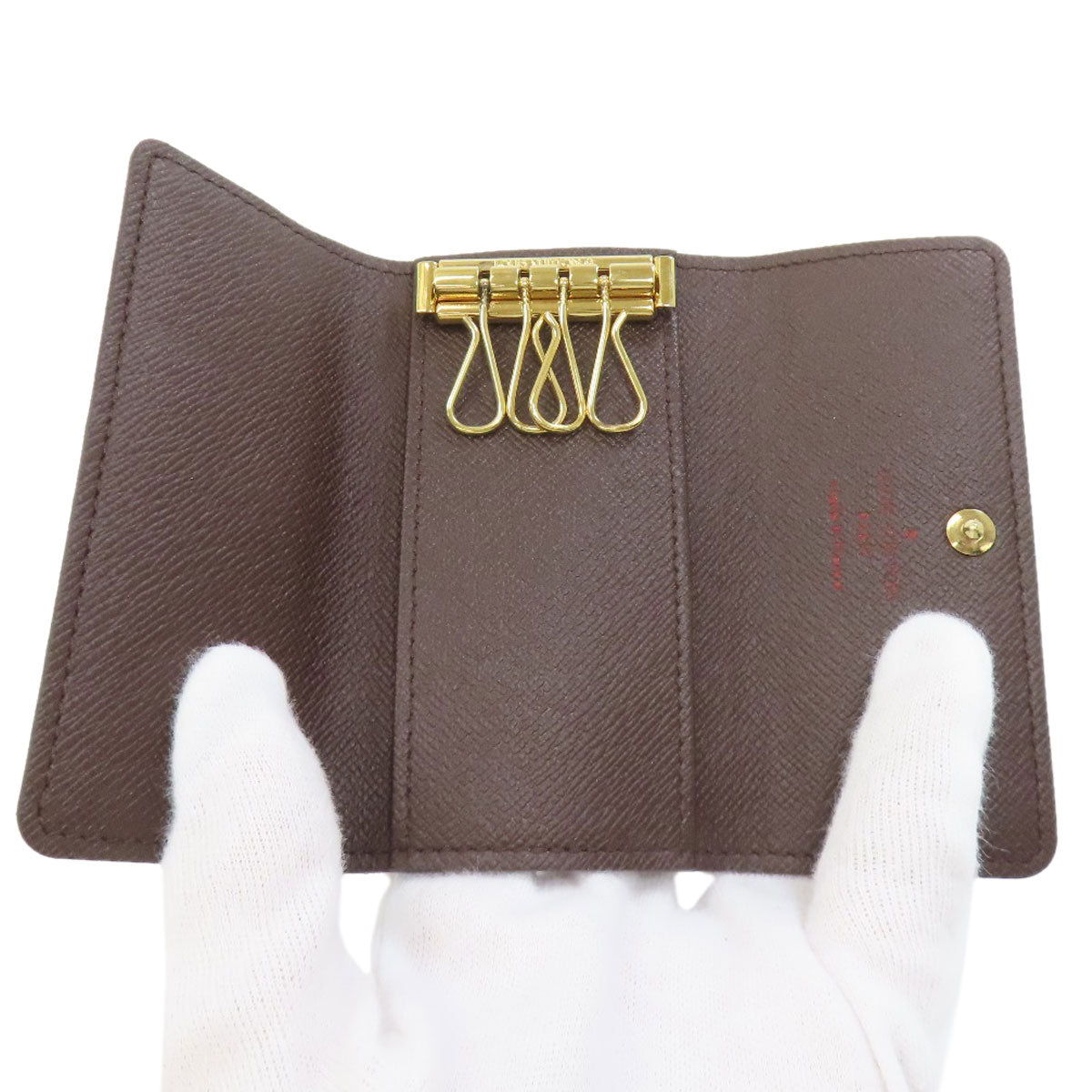LOUIS VUITTON N62631 Multicles4 key holder Damier canvas Ladies [Used]