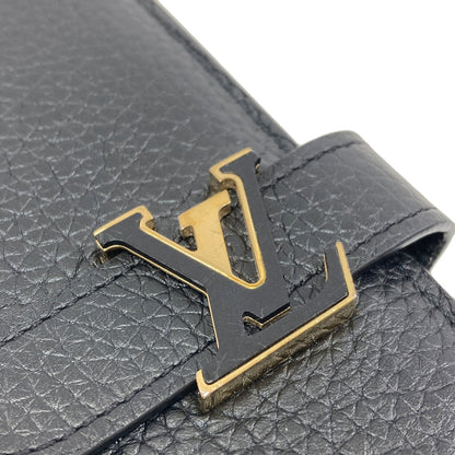 LOUIS VUITTON M81330 vertical wallet Long wallet (with coin pocket) Taurillon ClemenceLeather Ladies [Used]