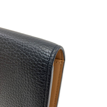 LOUIS VUITTON M81330 vertical wallet Long wallet (with coin pocket) Taurillon ClemenceLeather Ladies [Used]