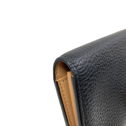 LOUIS VUITTON M81330 vertical wallet Long wallet (with coin pocket) Taurillon ClemenceLeather Ladies [Used]