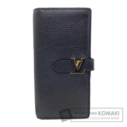 LOUIS VUITTON M81330 vertical wallet Long wallet (with coin pocket) Taurillon ClemenceLeather Ladies [Used]