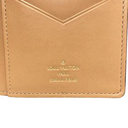 LOUIS VUITTON M81330 vertical wallet Long wallet (with coin pocket) Taurillon ClemenceLeather Ladies [Used]