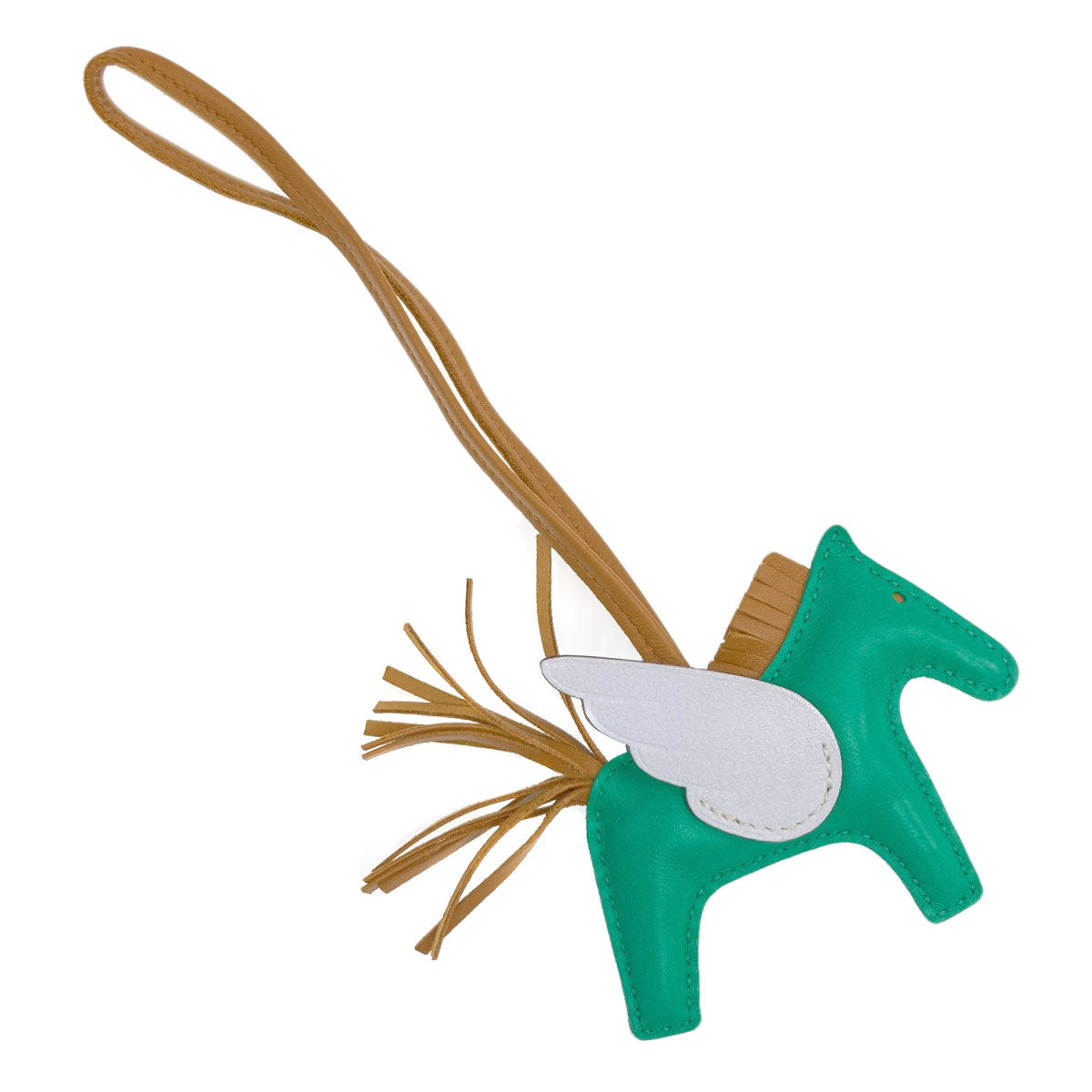 HERMES Rodeo Charm PM Pegasus key ring Anyo Miro Ladies [Used]